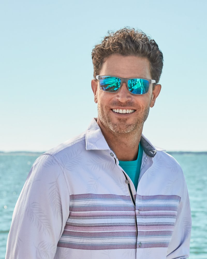 Pokowai Arch Sunglasses by Maui Jim® Grey | Tommy Bahama Customer Favorite - Pokowai Arch Sunglasses by Maui Jim®