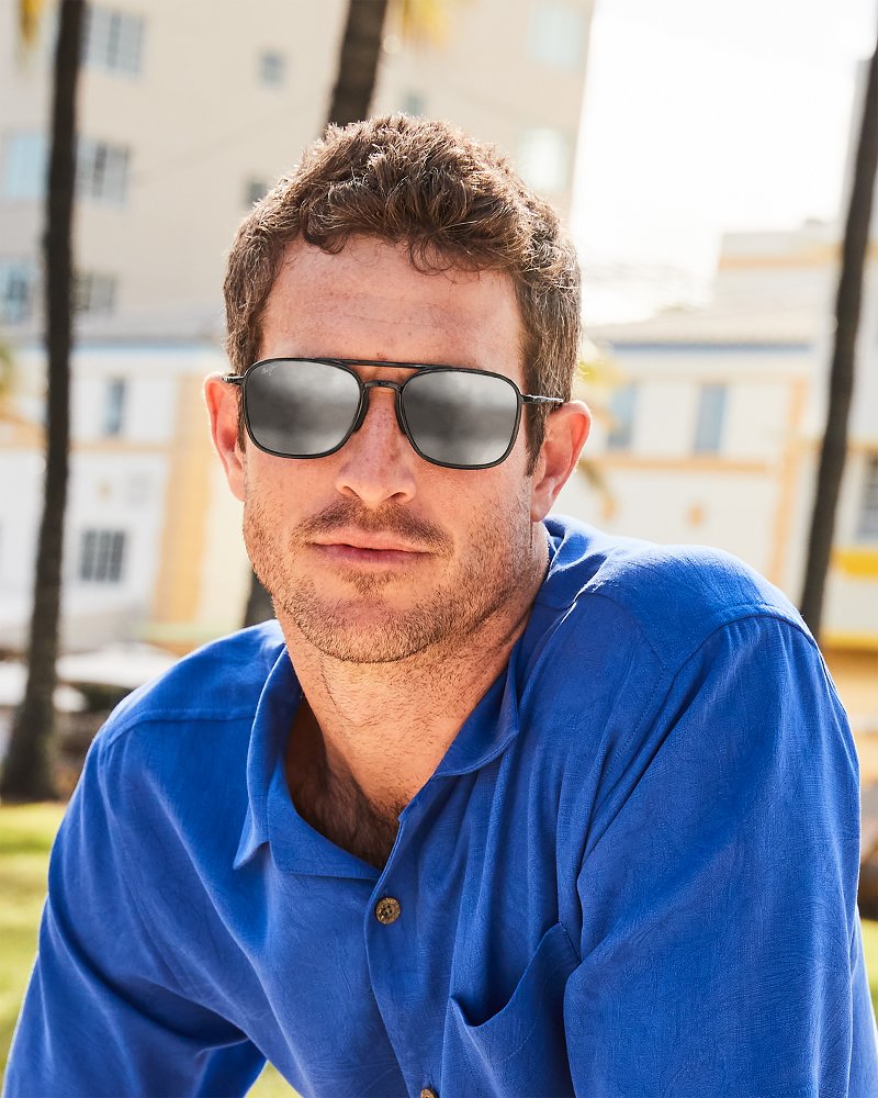 Keokea Sunglasses by Maui Jim® Black | Tommy Bahama Sale - Keokea Sunglasses by Maui Jim®