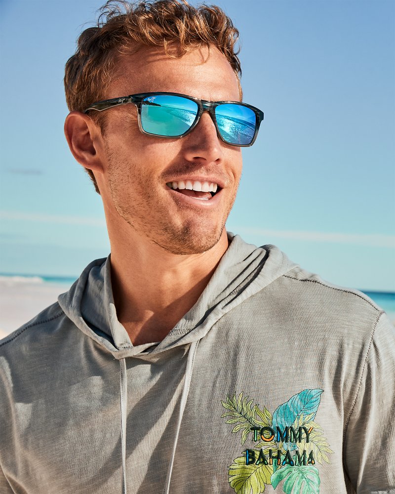 Onshore Sunglasses by Maui Jim® Black Blue | Tommy Bahama Top Pick - Onshore Sunglasses by Maui Jim®