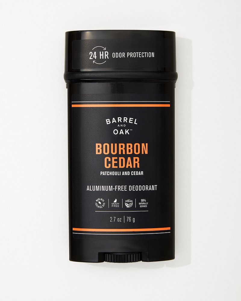 Bourbon Cedar 24-Hour Deodorant Black | Tommy Bahama Premium - Bourbon Cedar 24-Hour Deodorant