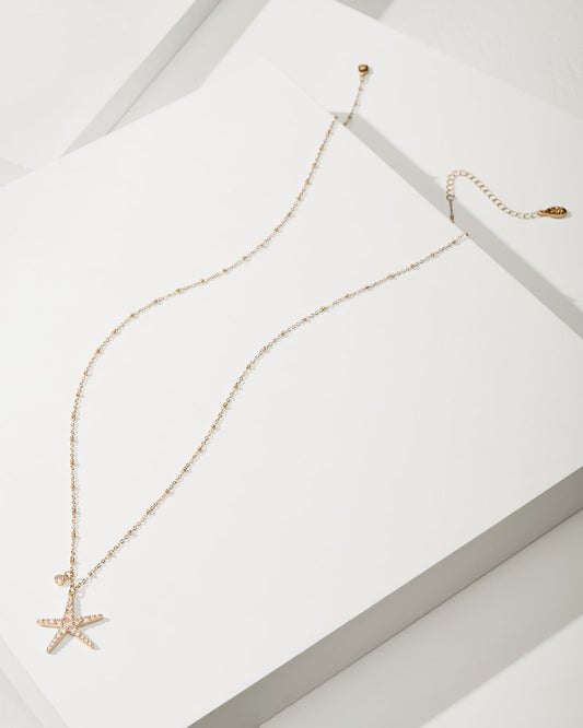 Indigo Bay Starfish Pendant Necklace Gold | Tommy Bahama Everyday - Indigo Bay Starfish Pendant Necklace