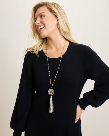 Madeira Tassel Pendant Necklace Gold | Tommy Bahama Essential - Madeira Tassel Pendant Necklace