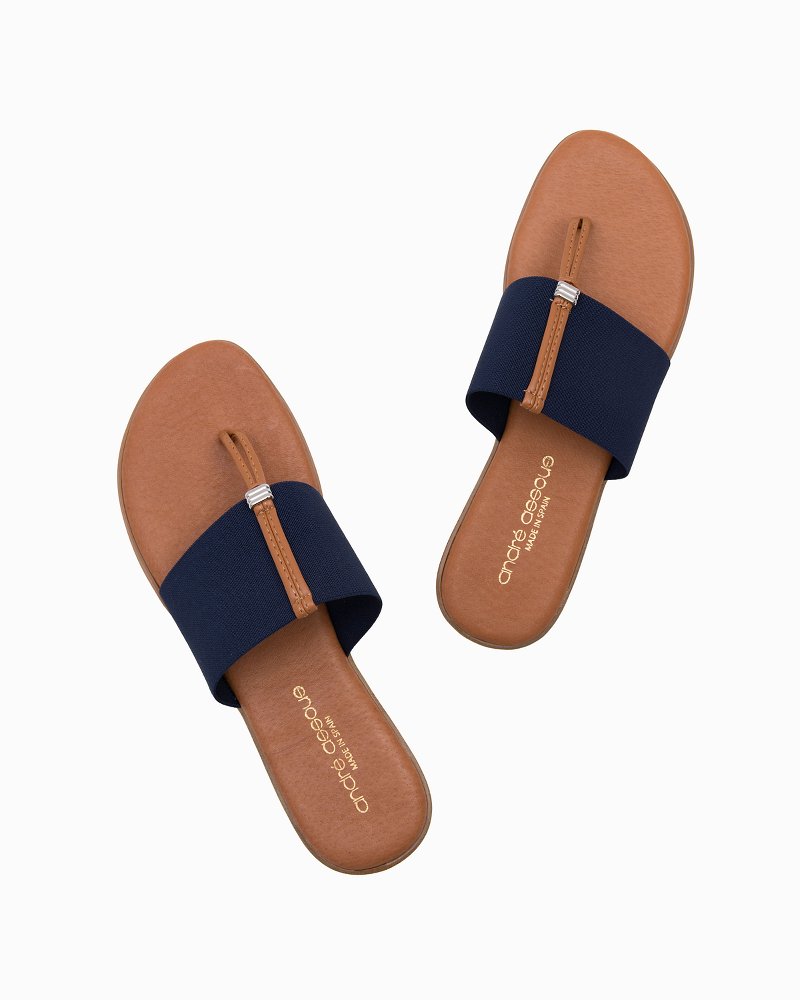 André Assous Nice Featherweights™ Sandals Navy | Tommy Bahama Everyday - André Assous Nice Featherweights™ Sandals