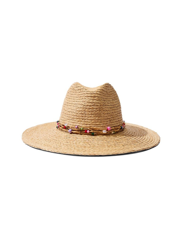 Gema Continental Raffia Hat Natural/Multi | Tommy Bahama Latest - Gema Continental Raffia Hat
