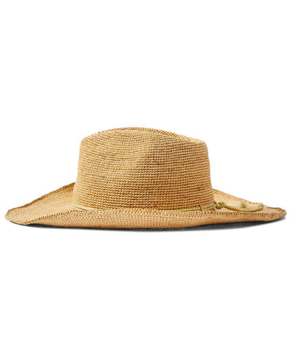 Raffia Crochet Cowboy Hat Natural/Gold | Tommy Bahama Customer Favorite - Raffia Crochet Cowboy Hat