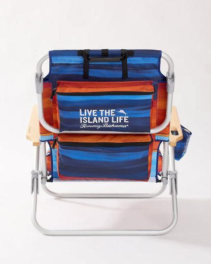 Tommy Bahama Sunset Stripe Deluxe Backpack Beach Chair Multicolor | Tommy Bahama Sale - Tommy Bahama Sunset Stripe Deluxe Backpack Beach Chair