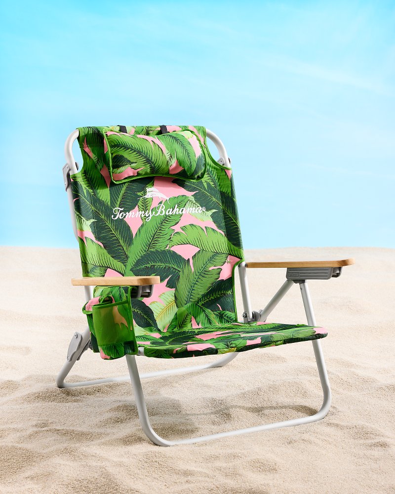 Tommy Bahama Swaying Fronds Deluxe Backpack Beach Chair Multicolor | Tommy Bahama Everyday - Tommy Bahama Swaying Fronds Deluxe Backpack Beach Chair