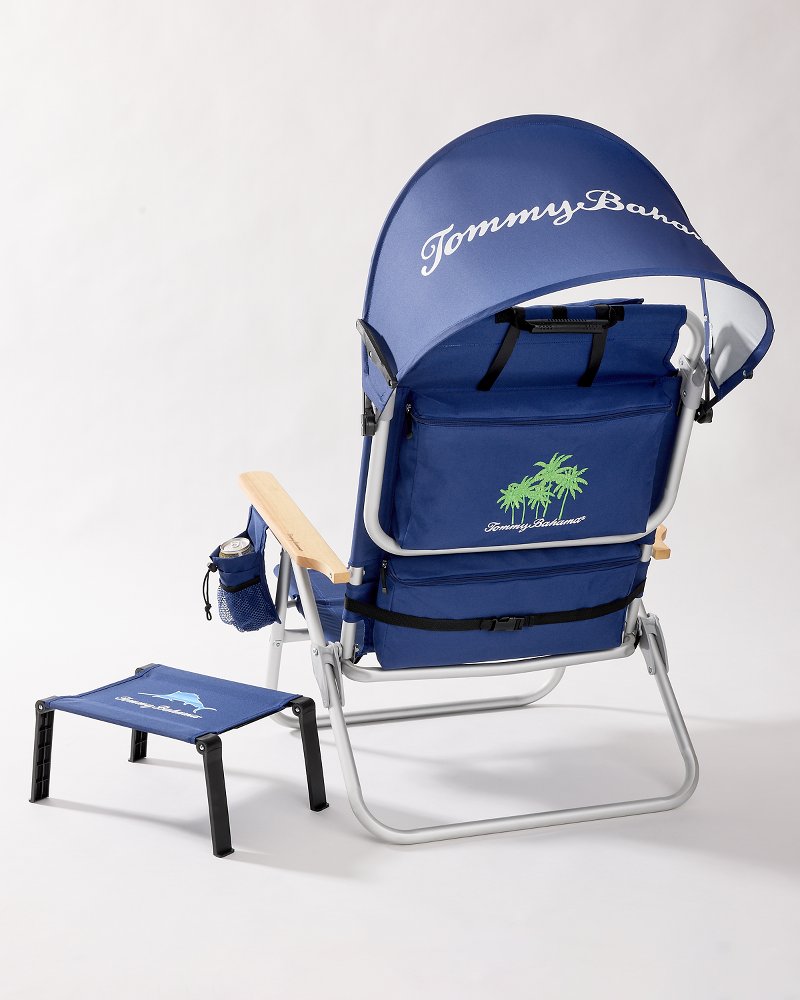 Tommy Bahama Marlin Palms Ultimate Beach Chair Navy | Tommy Bahama Classic - Tommy Bahama Marlin Palms Ultimate Beach Chair