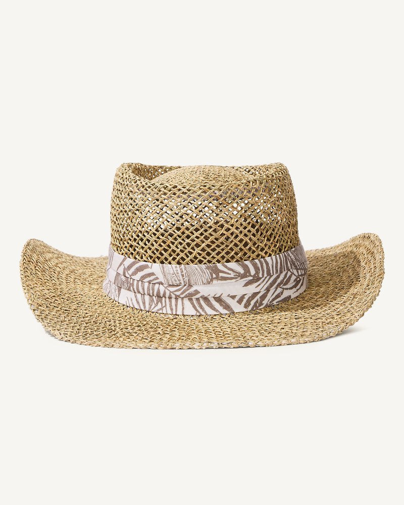 Seagrass Gambler Hat Brown | Tommy Bahama Everyday - Seagrass Gambler Hat