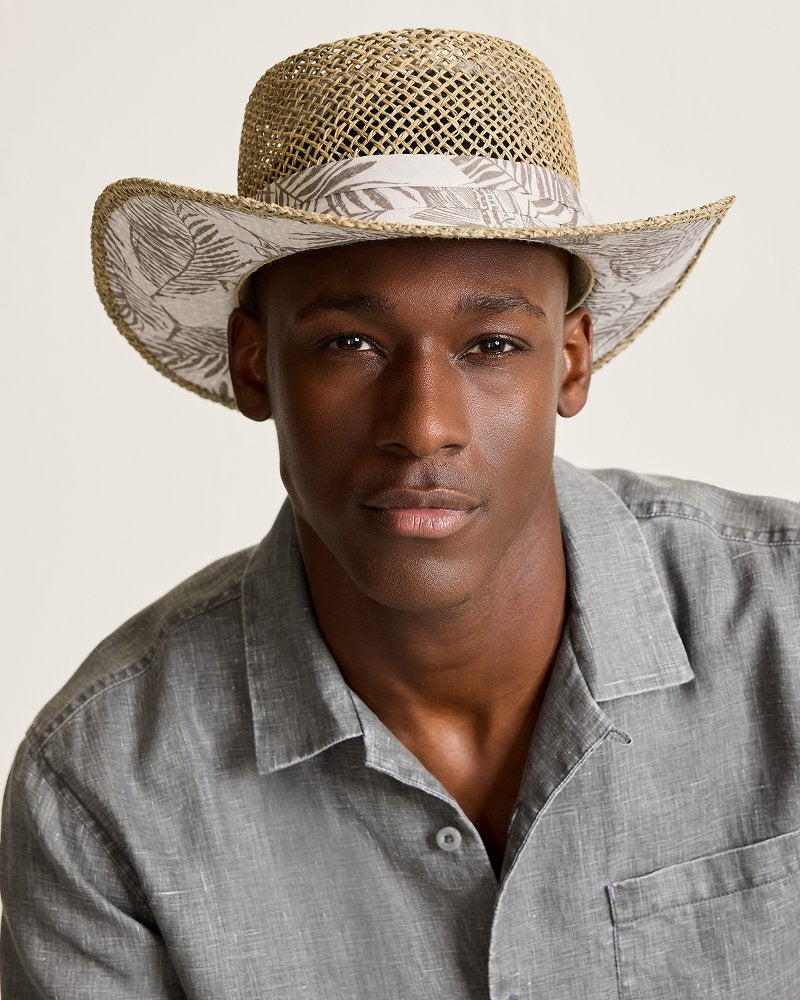 Seagrass Gambler Hat Brown | Tommy Bahama Everyday - Seagrass Gambler Hat