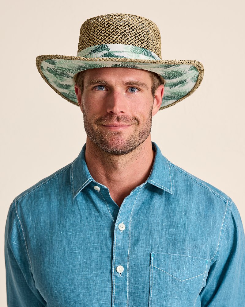 Seagrass Gambler Hat Palm | Tommy Bahama Sale - Seagrass Gambler Hat