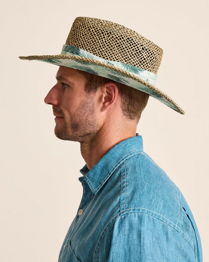 Seagrass Gambler Hat Palm | Tommy Bahama Sale - Seagrass Gambler Hat