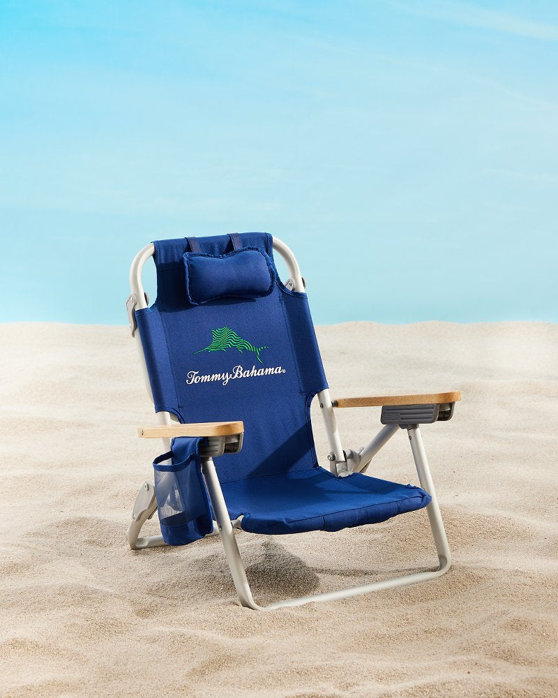 Tommy Bahama Kids' Wavy Marlin Backpack Beach Chair Navy | Tommy Bahama Popular - Tommy Bahama Kids' Wavy Marlin Backpack Beach Chair
