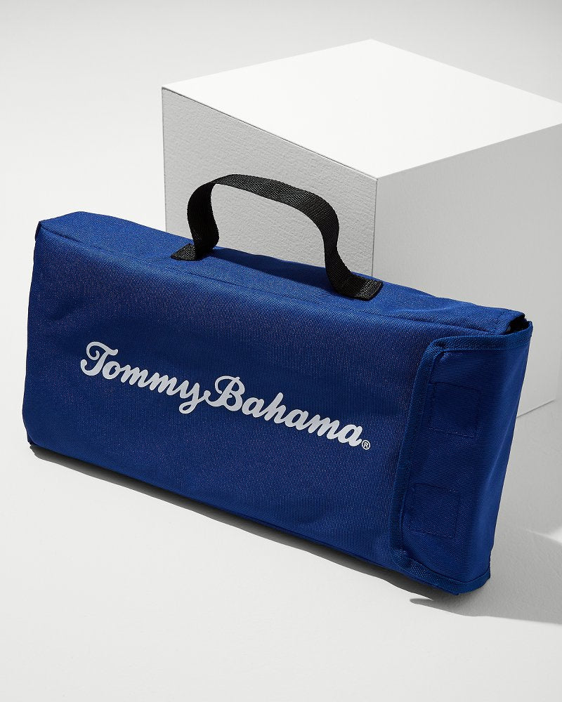 Personal Folding Beach Table Navy | Tommy Bahama Recommended - Personal Folding Beach Table