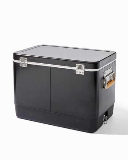 Palm Marlin Black 54-Quart Cooler Black | Tommy Bahama Value - Palm Marlin Black 54-Quart Cooler