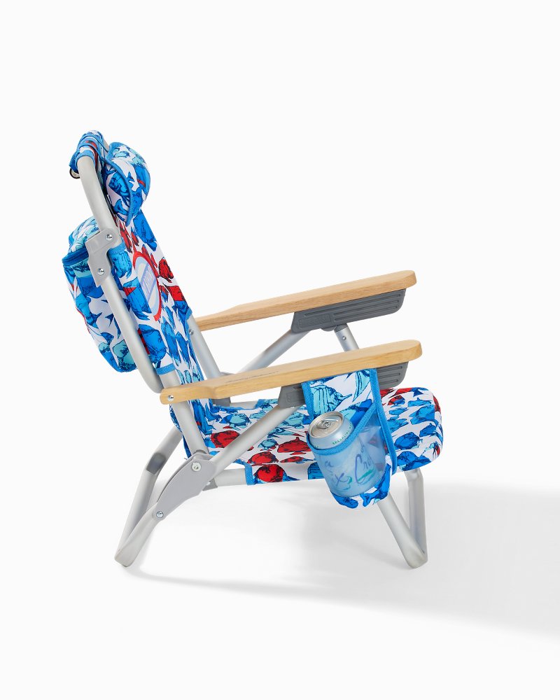 Tommy Bahama School of Fish Kids' Backpack Beach Chair Multicolor | Tommy Bahama Trusted - Tommy Bahama School of Fish Kids' Backpack Beach Chair
