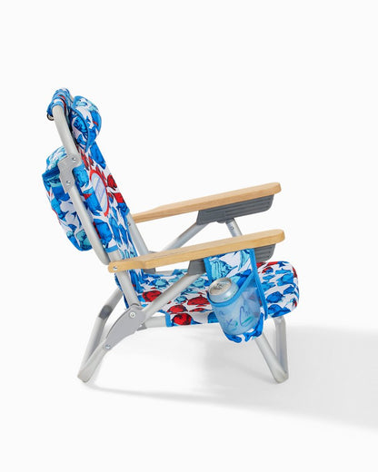 Tommy Bahama School of Fish Kids' Backpack Beach Chair Multicolor | Tommy Bahama Trusted - Tommy Bahama School of Fish Kids' Backpack Beach Chair
