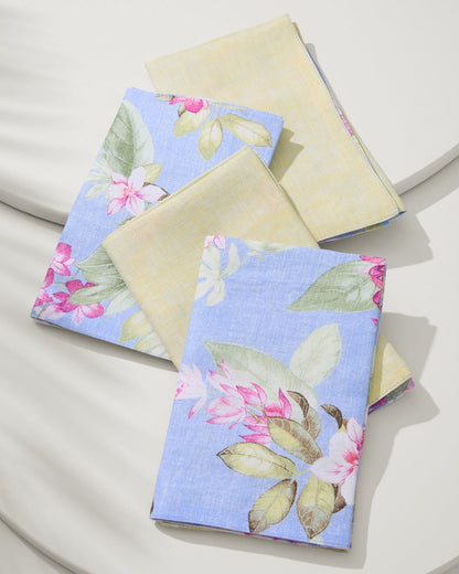 Ray Upcycled Reversible Linen Dinner Napkins - Set of 4 Ray | Tommy Bahama Hot Sale - Ray Upcycled Reversible Linen Dinner Napkins - Set of 4