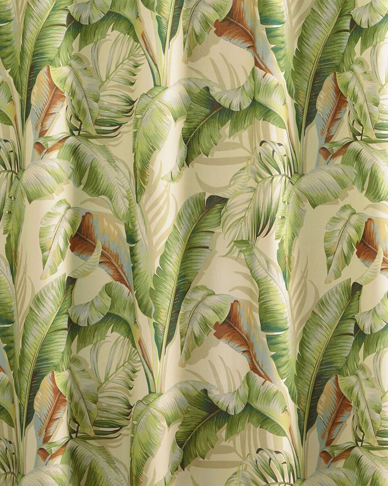 Palmiers Medium Green Shower Curtain Green | Tommy Bahama Deals - Palmiers Medium Green Shower Curtain