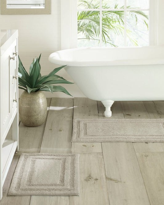 Grey Isla Bath Rug Set of 2 Grey | Tommy Bahama Classic - Grey Isla Bath Rug Set of 2