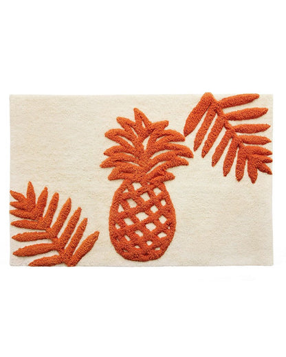 Batik Pineapple Bath Rug Orange | Tommy Bahama Quality - Batik Pineapple Bath Rug
