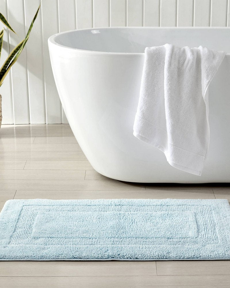 Long Branch Reversible Bath Rug Sky Blue | Tommy Bahama Special Offer - Long Branch Reversible Bath Rug