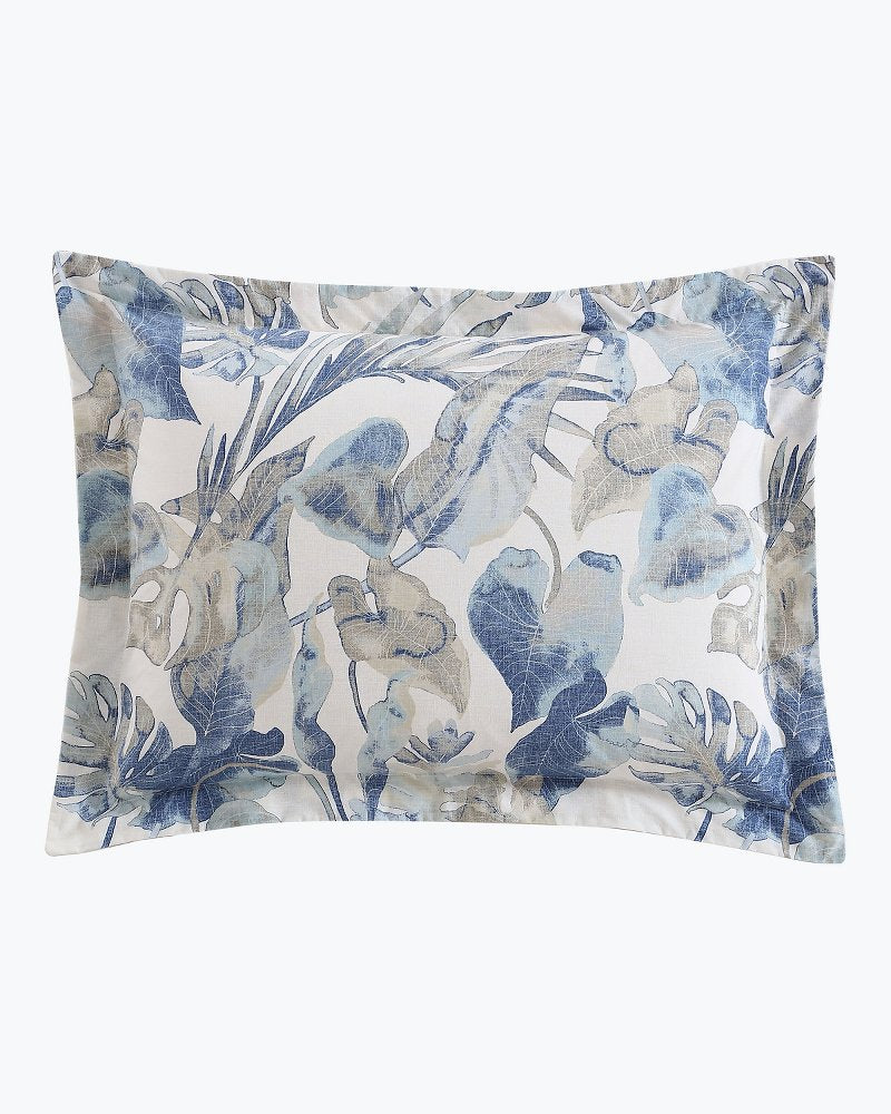 Raw Coast 5-Piece King Comforter Set Chambray Blue | Tommy Bahama Latest - Raw Coast 5-Piece King Comforter Set