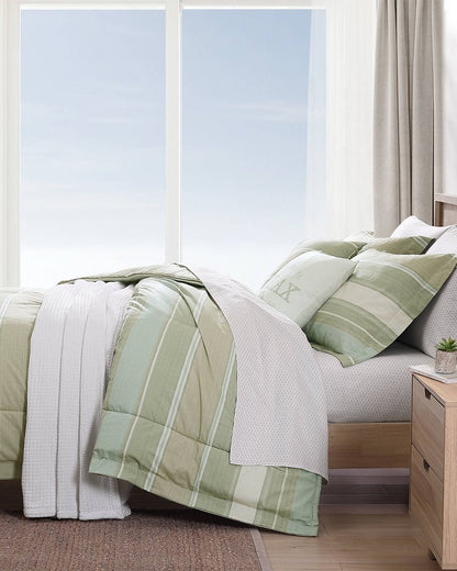 Serenity 5-Piece King Comforter Set Green | Tommy Bahama Exclusive - Serenity 5-Piece King Comforter Set