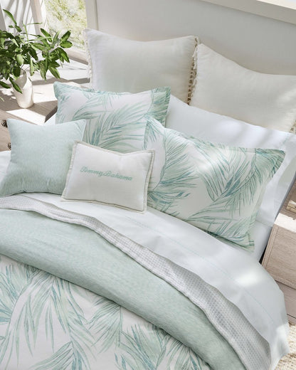 Canyon Palms 5-Piece Full/Queen Comforter Set Green | Tommy Bahama Special Offer - Canyon Palms 5-Piece Full/Queen Comforter Set