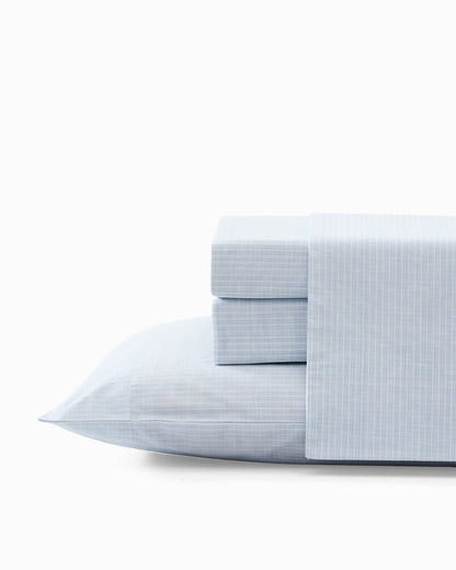Ala Moana Stripe 4-Piece Queen Sheet Set Ocean | Tommy Bahama Premium - Ala Moana Stripe 4-Piece Queen Sheet Set