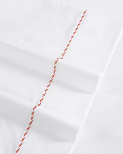Solid 4-Piece King Sheet Set - Orange Orange Flame/White | Tommy Bahama Sale - Solid 4-Piece King Sheet Set - Orange