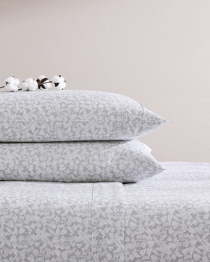 Koya Bay 4-Piece King Sheet Set Grey | Tommy Bahama Great Value - Koya Bay 4-Piece King Sheet Set