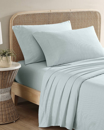 Island Cays Queen Sheet Set Blue | Tommy Bahama Featured - Island Cays Queen Sheet Set