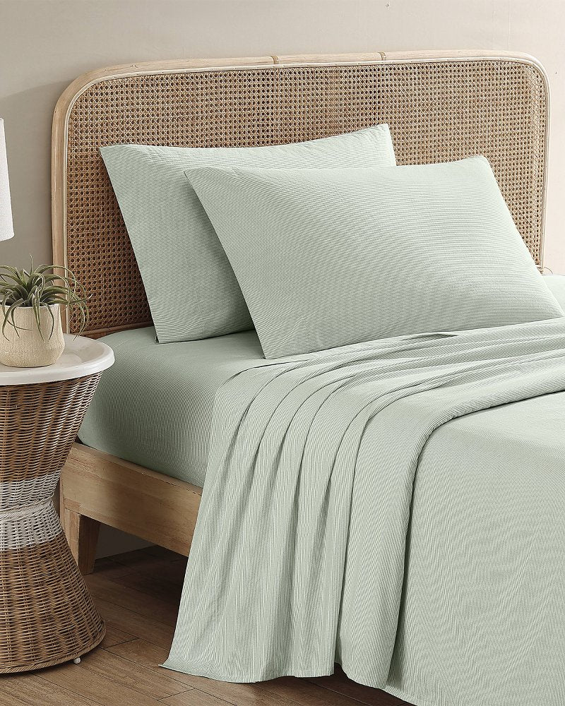 Island Cays Queen Sheet Set Spring Green | Tommy Bahama Trusted - Island Cays Queen Sheet Set