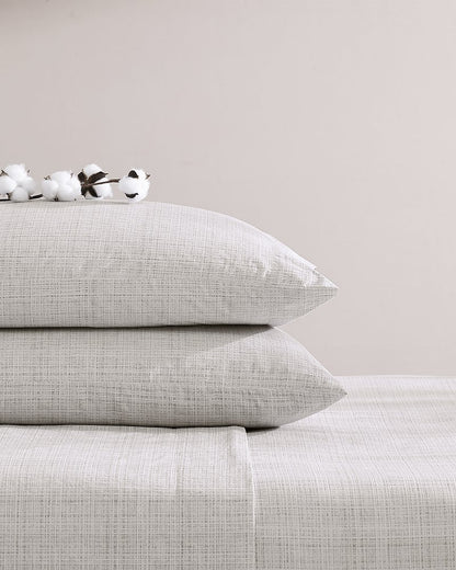Raffia Linen Queen Sheet Set Khaki | Tommy Bahama Classic - Raffia Linen Queen Sheet Set