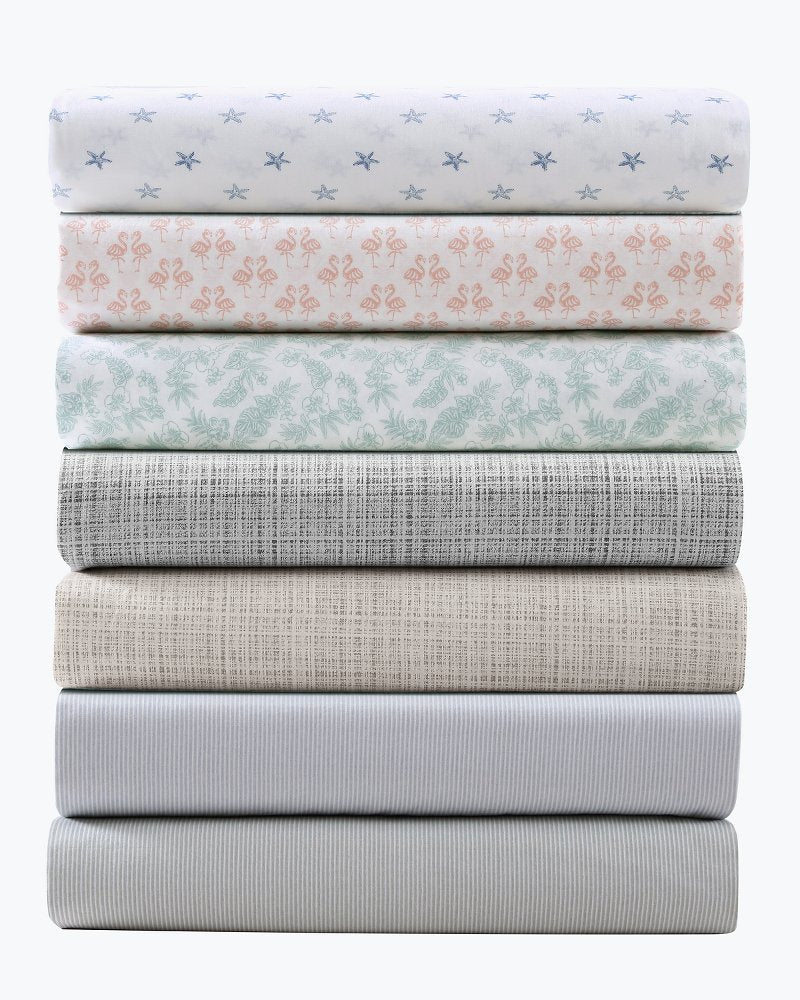 Raffia Linen Queen Sheet Set Khaki | Tommy Bahama Classic - Raffia Linen Queen Sheet Set