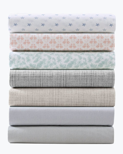 Raffia Linen King Sheet Set Khaki | Tommy Bahama Smart Buy - Raffia Linen King Sheet Set