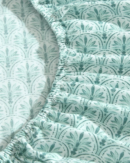 Coastal Batik Green 4-Piece King Sheet Set Spring Green | Tommy Bahama Hot Sale - Coastal Batik Green 4-Piece King Sheet Set
