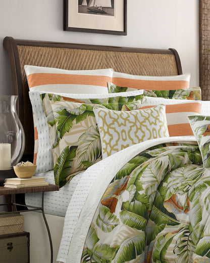 Palmiers Queen Comforter Set Green | Tommy Bahama Special Offer - Palmiers Queen Comforter Set