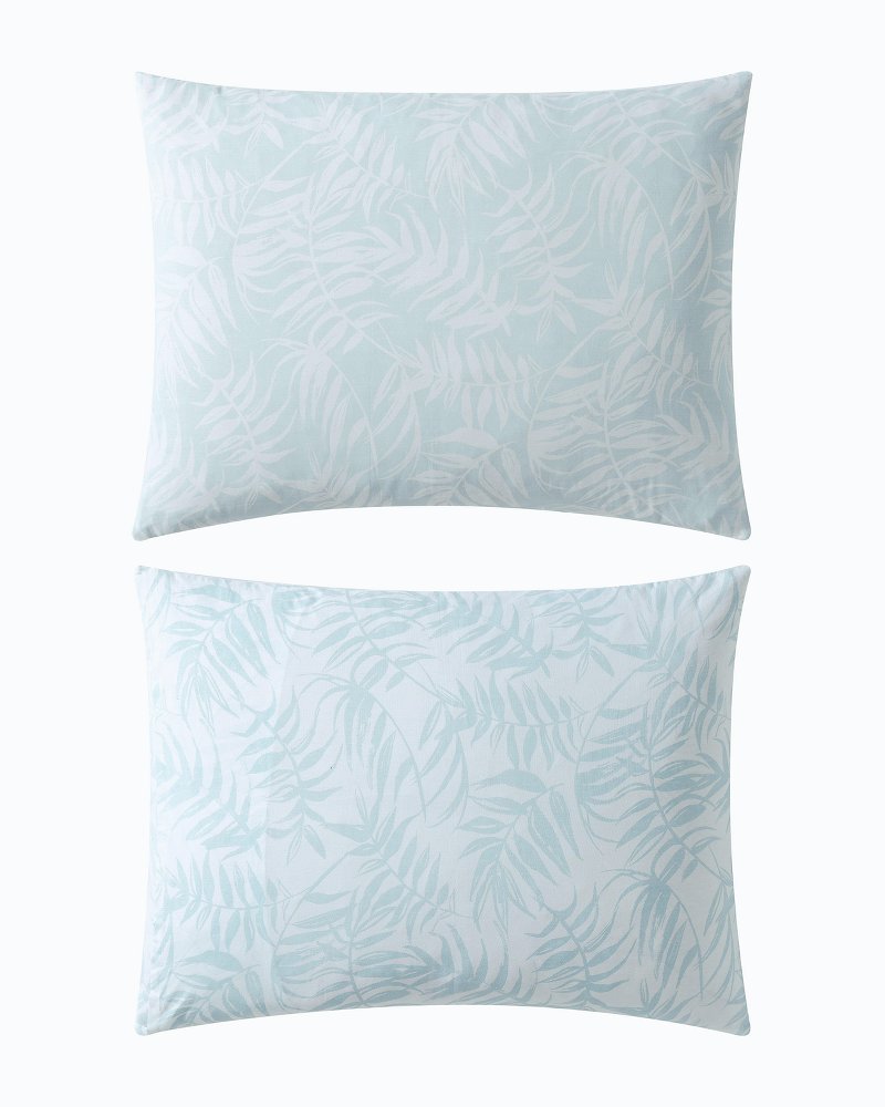 Art of Palms 3-Piece Full/Queen Comforter Set Blue | Tommy Bahama Trusted - Art of Palms 3-Piece Full/Queen Comforter Set