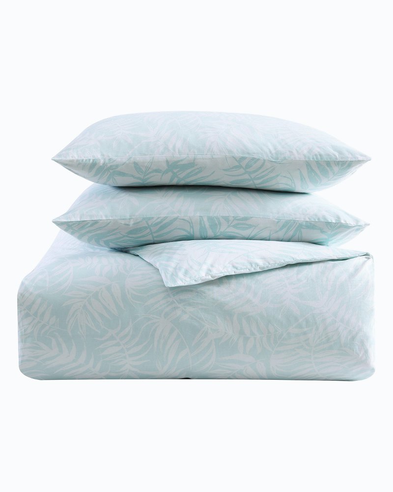 Art of Palms 3-Piece King Comforter Set Blue | Tommy Bahama Special Offer - Art of Palms 3-Piece King Comforter Set