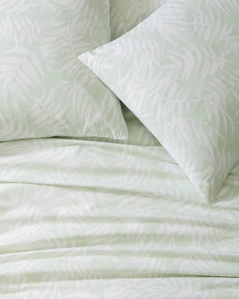Art of Palms 3-Piece King Comforter Set Green | Tommy Bahama New - Art of Palms 3-Piece King Comforter Set