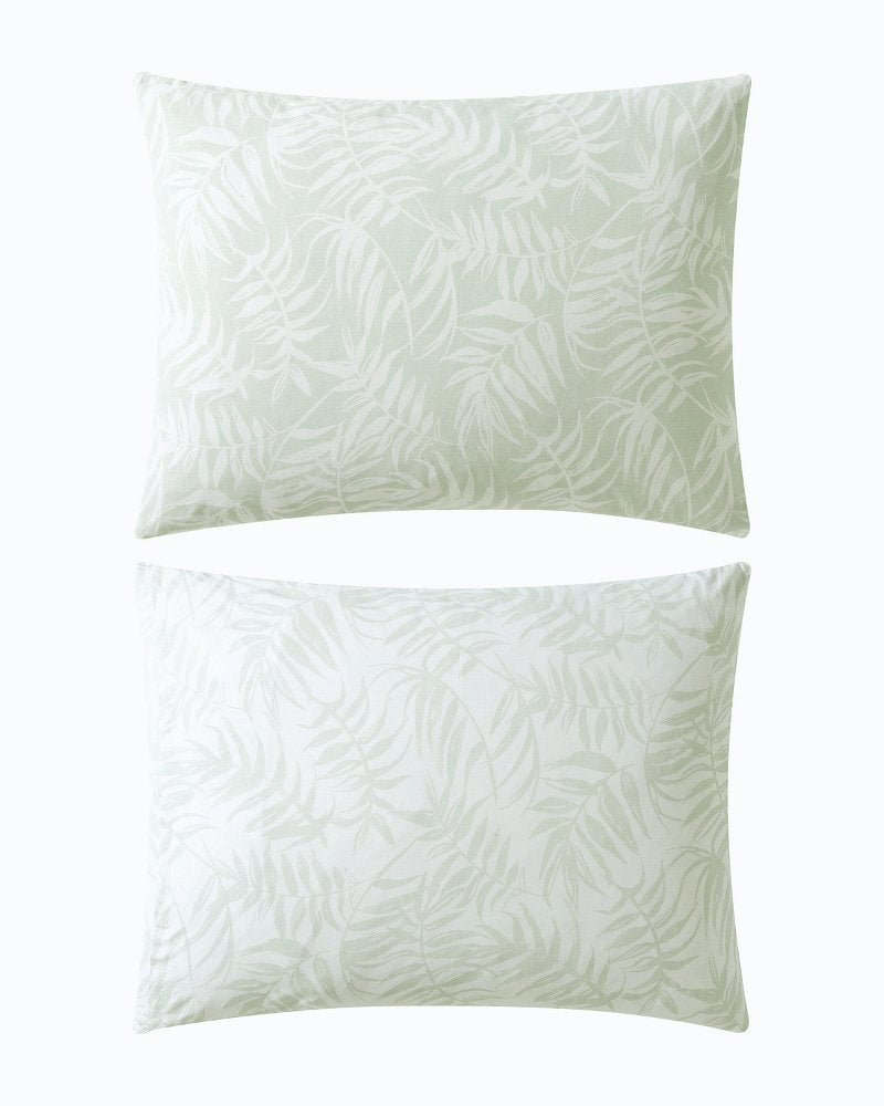 Art of Palms 3-Piece King Comforter Set Green | Tommy Bahama New - Art of Palms 3-Piece King Comforter Set