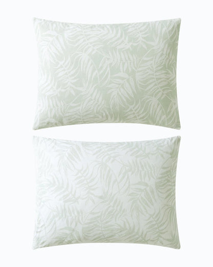 Art of Palms 3-Piece King Comforter Set Green | Tommy Bahama New - Art of Palms 3-Piece King Comforter Set