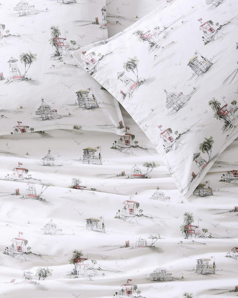 Beach Club 3-Piece King Comforter Set Grey | Tommy Bahama Everyday - Beach Club 3-Piece King Comforter Set