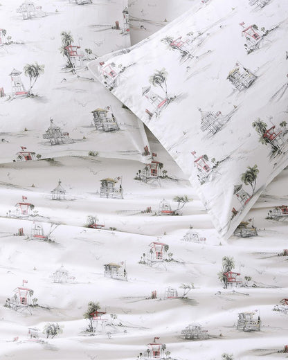 Beach Club 3-Piece King Comforter Set Grey | Tommy Bahama Everyday - Beach Club 3-Piece King Comforter Set