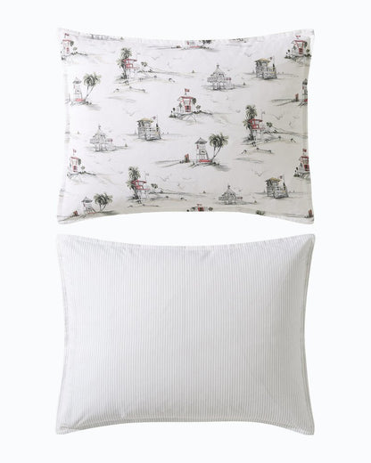 Beach Club 3-Piece King Comforter Set Grey | Tommy Bahama Everyday - Beach Club 3-Piece King Comforter Set