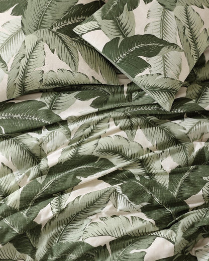 Vintage Palms 3-Piece Full/Queen Comforter Set Jungle | Tommy Bahama Trusted - Vintage Palms 3-Piece Full/Queen Comforter Set