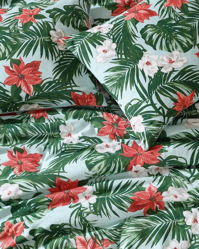 Festive Palms Reversible Full/Queen 3-Piece Comforter Set Multicolor | Tommy Bahama Sale - Festive Palms Reversible Full/Queen 3-Piece Comforter Set