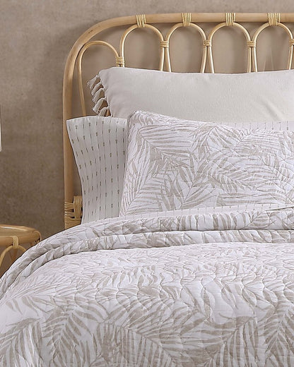 Palmday 2-Piece Twin Quilt Set Brown | Tommy Bahama Top Pick - Palmday 2-Piece Twin Quilt Set